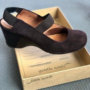 Gentle Souls by Kenneth Cole wedge Mary Jane 8M